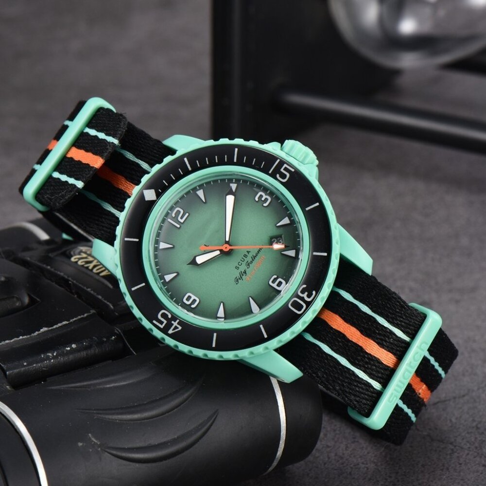 Swatch X Blancpain Indian Ocean Watch